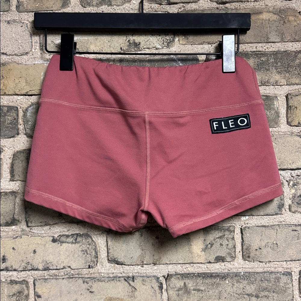 Fleo Dusty Rose medium Athletic gym Shorts 2”
